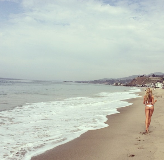 sexy photo beach charlotte mckinney