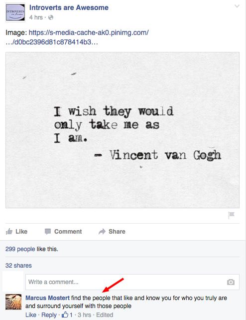 image credit: facebook.com/introvertsareawesome